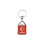 MF-25 D Keyring MF-25D square with 2 sides, metal
