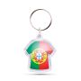 CR-X T-shirt-shaped keyring with 2 sides, acrylic