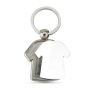 MX-D T-shirt shaped keyring with 2 sides, metal