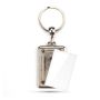 ML-40D Keyring ML-40D rectangular with 2 sides, metal