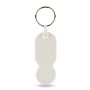Key01 Keyring with €1.00 token for trolley, PS plastic