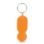 Key01 Keyring with €1.00 token for trolley, PS plastic