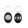 CR-Z Keyring Car CR-Z oval token €1.00 for trolley, plastic
