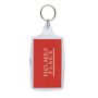 CR-70 Keyring CR-70 rectangular with 2 sides, acrylic