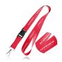 'Lia Polyester Lanyard with Click-Clack Buckle and Snap Hook'