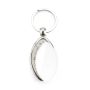 MRB Rugby Ball Keyring, 1 side (43x24mm)