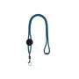 Tep Polyester Lanyard with adjuster, safety breakaway and carabiner