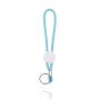 Tobby Tubular Keychain with Adjuster and Ring