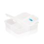 Labox Square Pill Box, 4 Compartments