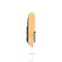 Multiblade Bamboo and Stainless Steel Multifunction Pocket Knife
