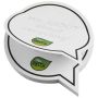 Recycled speech bubble-shaped sticky notes 