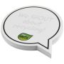 Recycled speech bubble-shaped sticky notes 