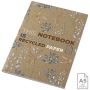 Recycled Kraft Softcover A5 Notepad - 50 Sheets 