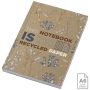 Recycled Kraft Softcover A6 Notebook - 100 Sheets 
