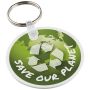 Recycled circular keyring 