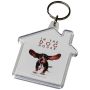 House-shaped keyring 