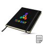 Kinylined A5 Ruled Notepad with Card Cover and Pocket