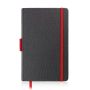 Exnote A5 Notebook with PU Cover and Pen Holder