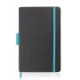 Exnote A5 Notebook with PU Cover and Pen Holder