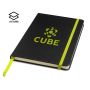 Stylebook A5 PU Notepad, special laser engraving