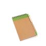 Recynote A6 Notepad in Cardboard, with Ballpoint Pen