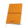 Dubai Book A5 Notepad with Recycled Leather Cover