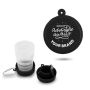 Foldcup Retractable Cup 200 ml, with Carabiner and Tablet Compartment