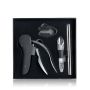 Starwine Stainless Steel Wine Set, with Corkscrew, Wine Cooler and Foil Cutter