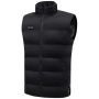 Body warming vest with power bank 
