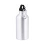 Ollaf Aluminium Bottle, 400 ml for sublimation with carabiner