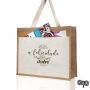 SunSet Jute Bag with Front 100% Cotton Pocket