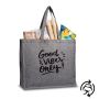 Fashionista Bag in recycled cotton 190gsm with gusset and side