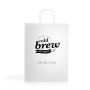 WKraft04 Kraft paper bag 90gsm 24x32x11cm - white