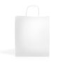 WKraft06 White kraft paper bag 90g/m2 28x32x10cm