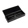 Mety Set of Ballpoint and Rollerball Pens in Metal, Gift Box