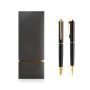 Beequeen Metal Rollerball and Ballpoint Pen Set, Gift Box