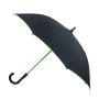 Eddy Automatic Umbrella, in pongee, coloured ribs