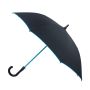 Eddy Automatic Umbrella, in pongee, coloured ribs