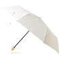 Small 190T pongee retractable umbrella, with matching handle and pouch