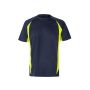 VL SLAYER two-tone technical bird-eye T-shirt (160g/m²), in 100% polyester