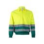 VL NEPTUNE Two-tone twill jacket (210g/m²) in polyester (80%) and cotton (20%)