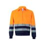 VL NEPTUNE Two-tone twill jacket (210g/m²) in polyester (80%) and cotton (20%)