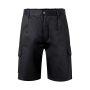 VL CHIONE Twill Bermuda shorts with multiple pockets (200g/m²), in cotton (35%) and polyester (65%)