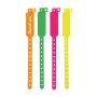 Darlen Tamper-Proof Fluorescent Vinyl Identification Wristband