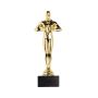 Harmon Golden Statuette Trophy, with Marble Base