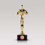 Harmon Golden Statuette Trophy, with Marble Base