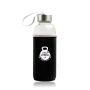 Neobottle Glass bottle with metal lid and neoprene sleeve