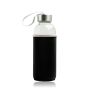 Neobottle Glass bottle with metal lid and neoprene sleeve
