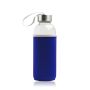 Neobottle Glass bottle with metal lid and neoprene sleeve