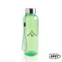 RPETbottle 500ml bottle in RPET, with steel lid and strap